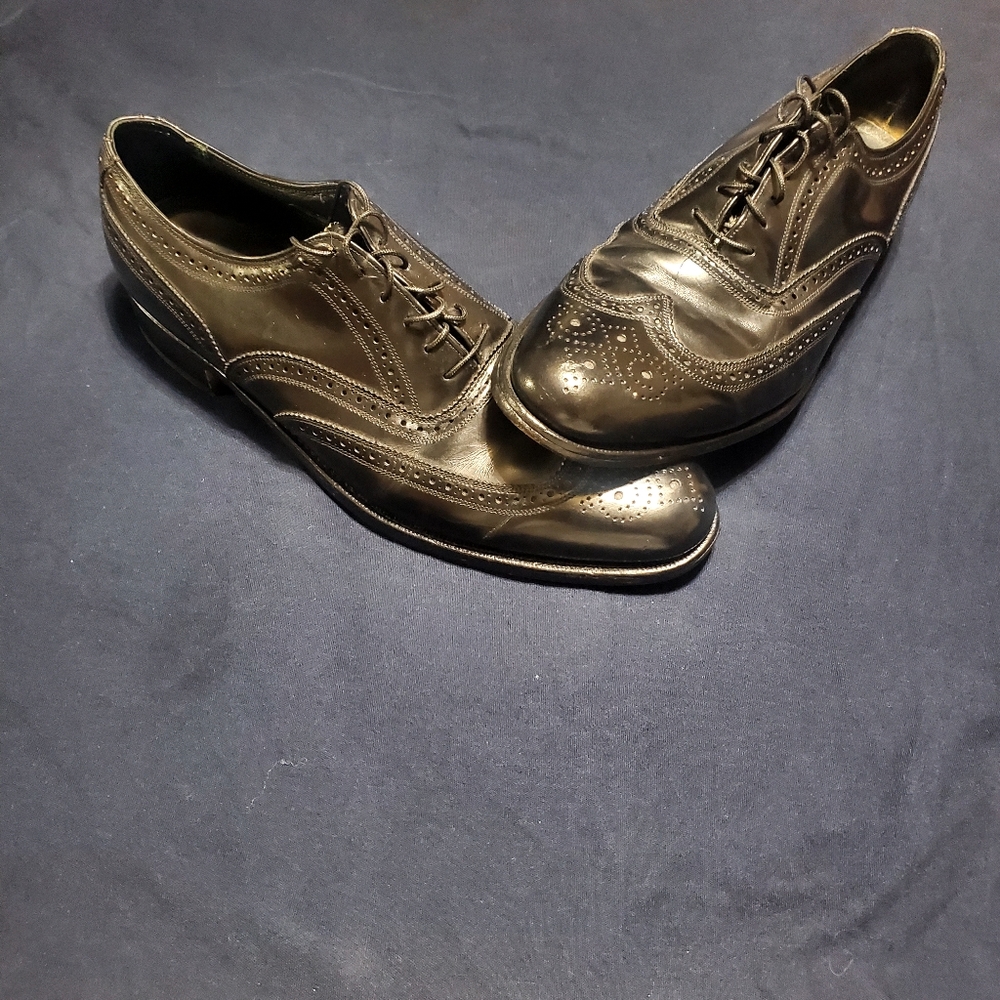 FLORSHEIM ROYAL IMPERIAL BLACK WINGTIP